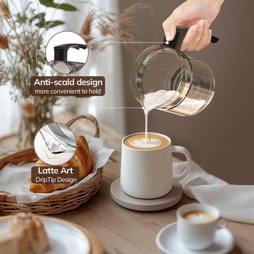 TME Handheld Electric Milk Frother
